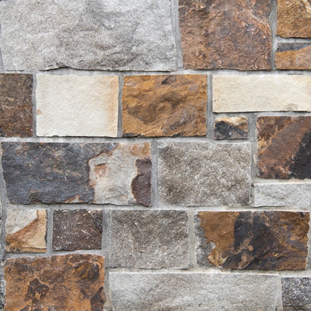 Brick & Stone Cover applied to masonry surface